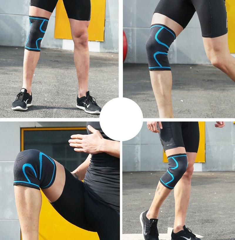 2x Nylon knee support