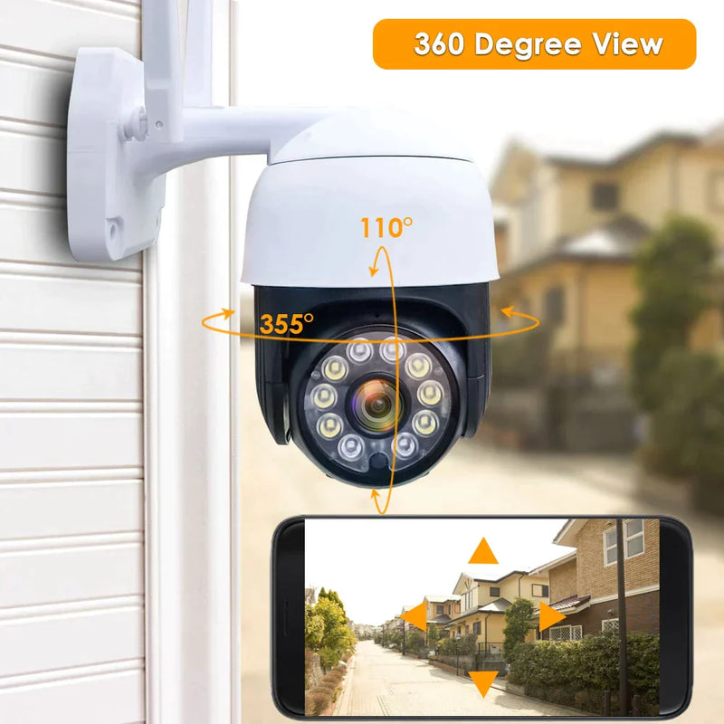 Dome HD connected surveillance camera 