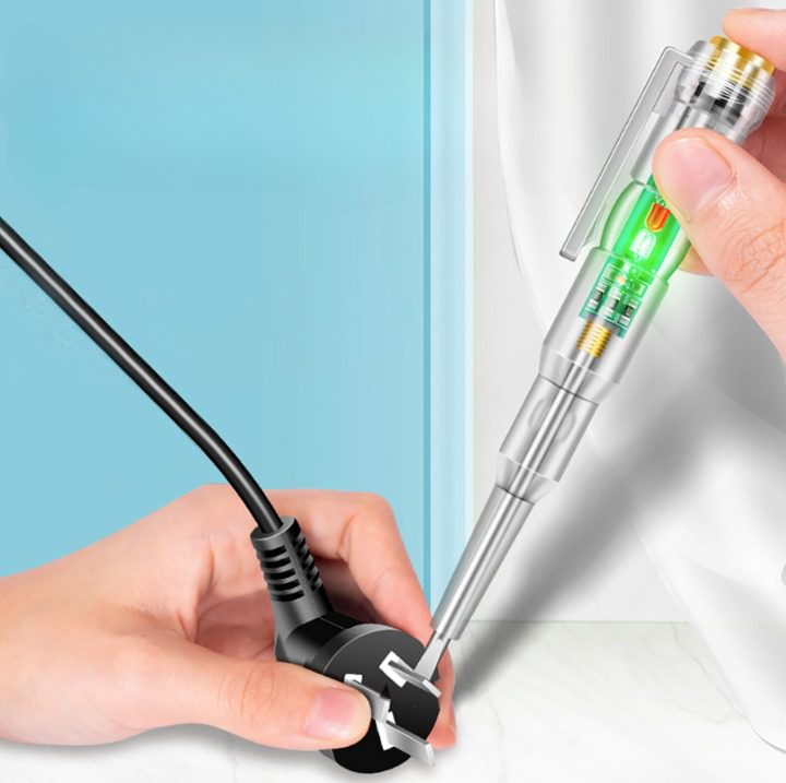 2x 2 IN 1 electrical circuit tester pen 