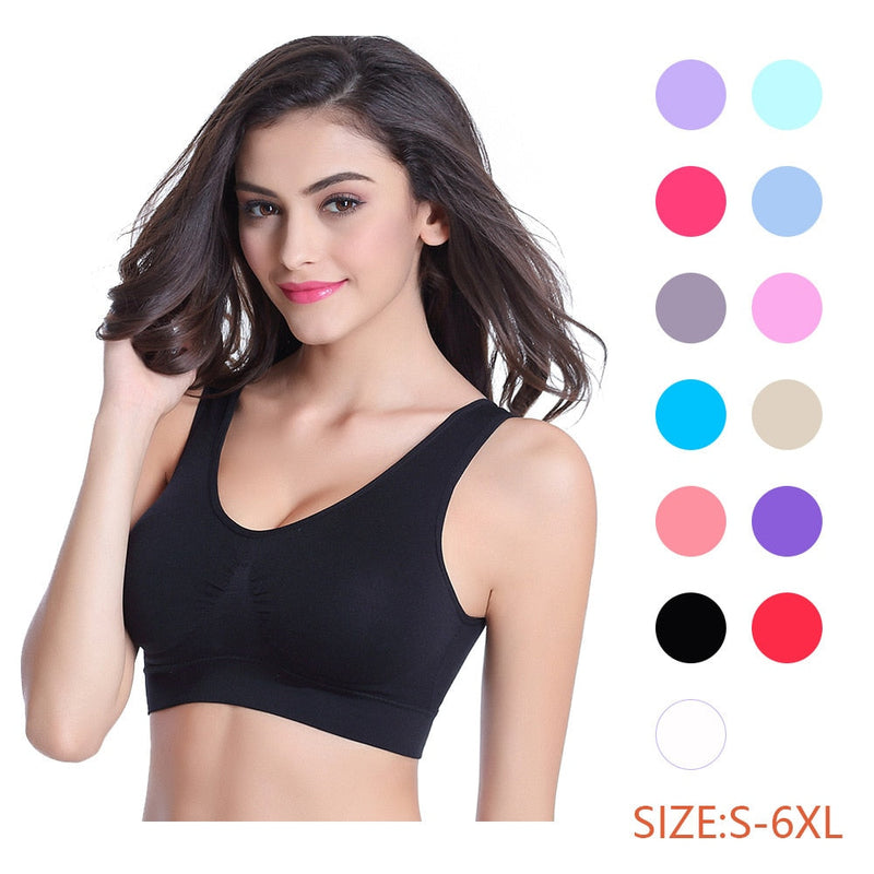 Ultra-comfortable seamless breathable bra 