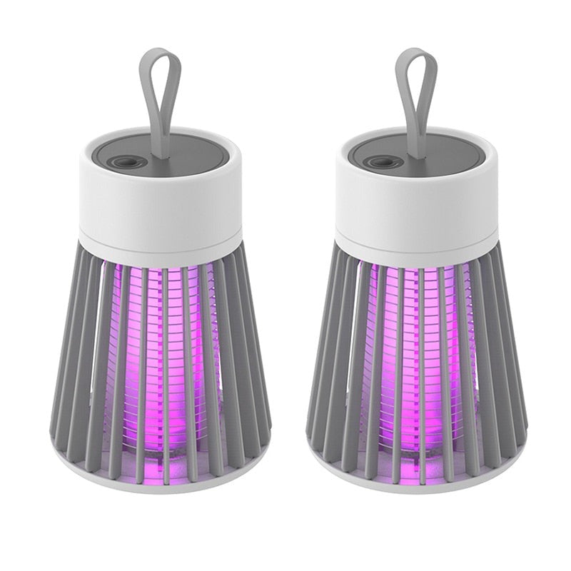 2x Portable mosquito lamp