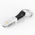 2x 3 in 1 magnetic USB keyring