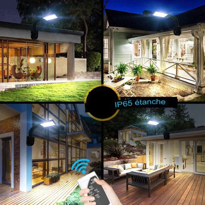 Ultra powerful outdoor solar light 