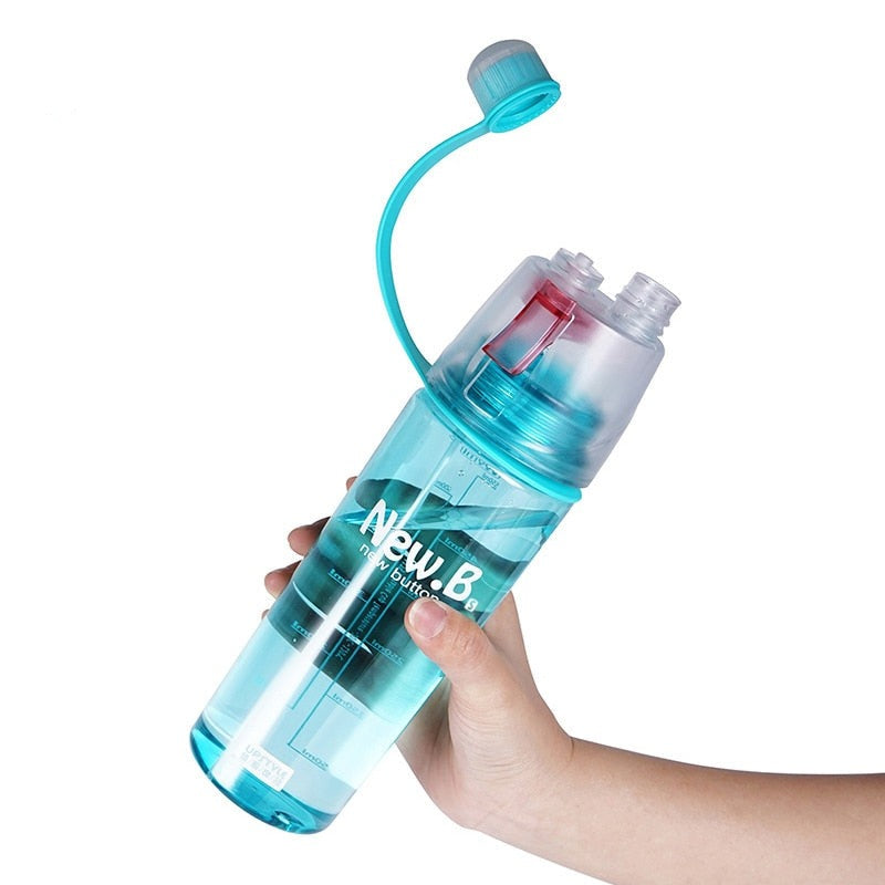 Bottle with integrated mister