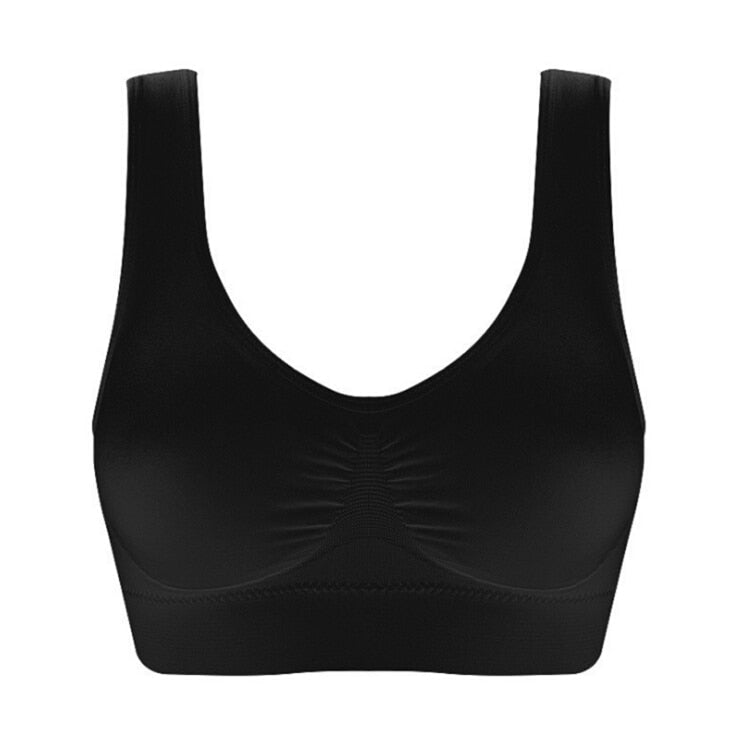 Ultra-comfortable seamless breathable bra 