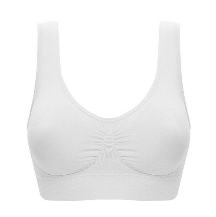 Ultra-comfortable seamless breathable bra 