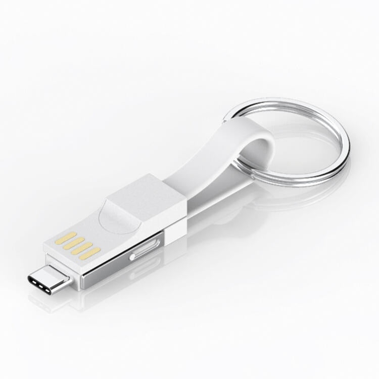 2x 3 in 1 magnetic USB keyring