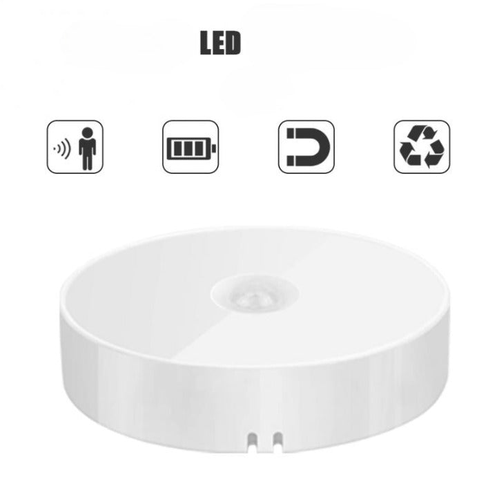 2x Automatic LED wall light