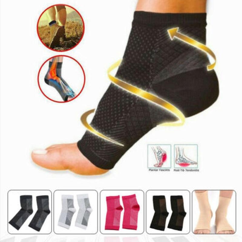 Set of 2 anti-fatigue ankle braces 