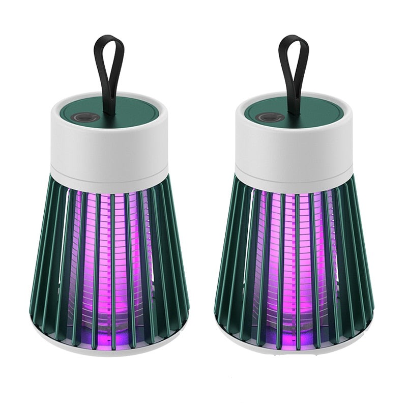 2x Portable mosquito lamp