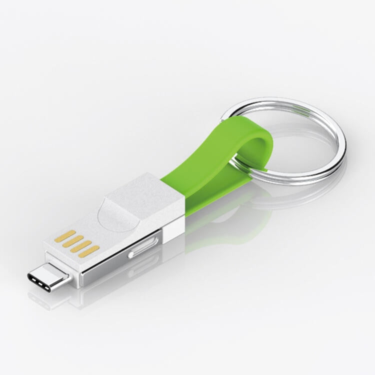 2x Porte-clés USB magnétique 3 en 1