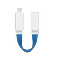 2x Porte-clés USB magnétique 3 en 1