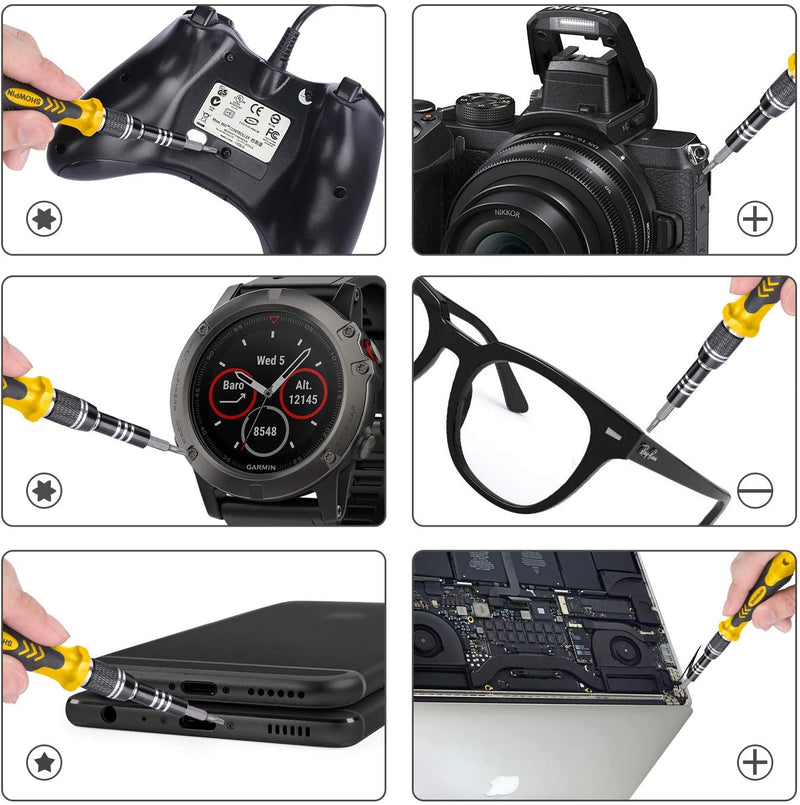 Repair Kit with 115 in 1 Magnetic Screwdriver