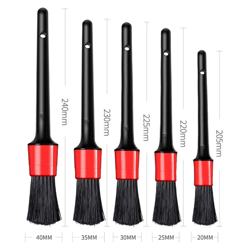 MAX SHINE - Set of 5 car cleaning brushes