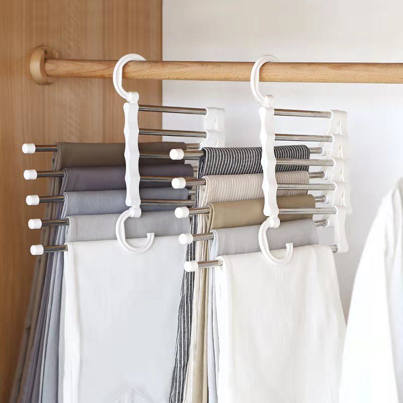 2x Trouser hangers - Space saving