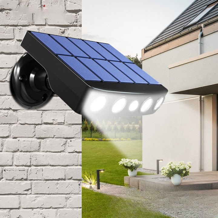 Solar LED wall light