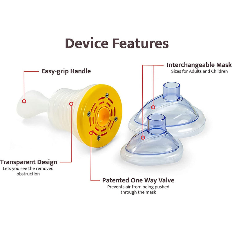 Emergency choking kit for adults and children