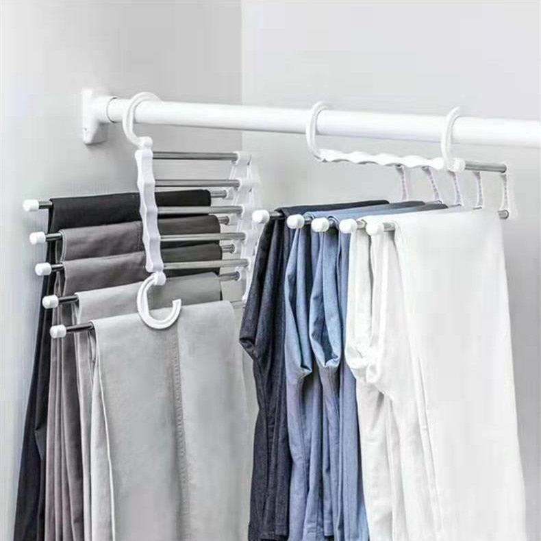 2x Trouser hangers - Space saving