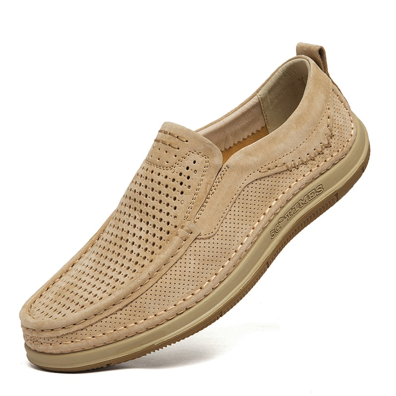 Breathable and ULTRA soft suede leather moccasin