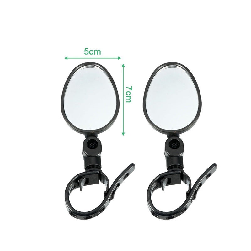 2x Bicycle rear view mirror