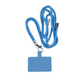 Universal cell phone cord with adjustable shoulder strap