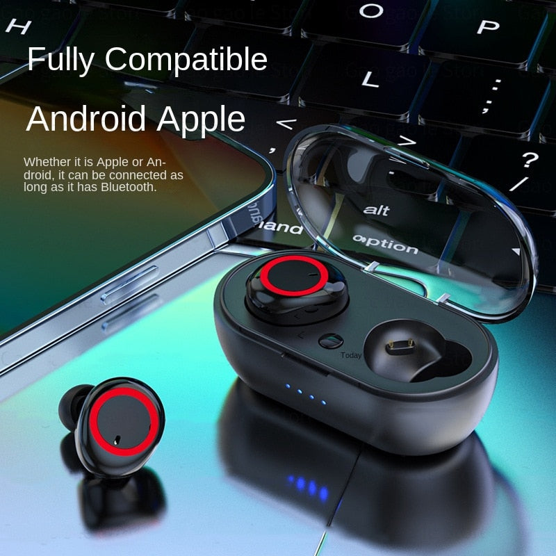 Bluetooth 5.0 wireless earphones