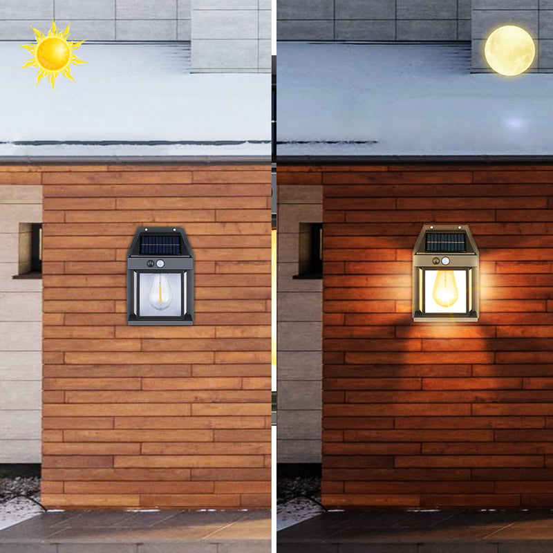 Decorative LED Solar Wall Light