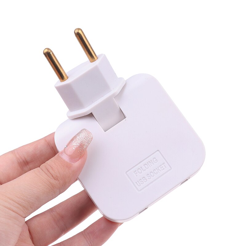 2x 4 in 1 USB Wall Socket - ULTRA Compact Space Saving - 3RD FREE 