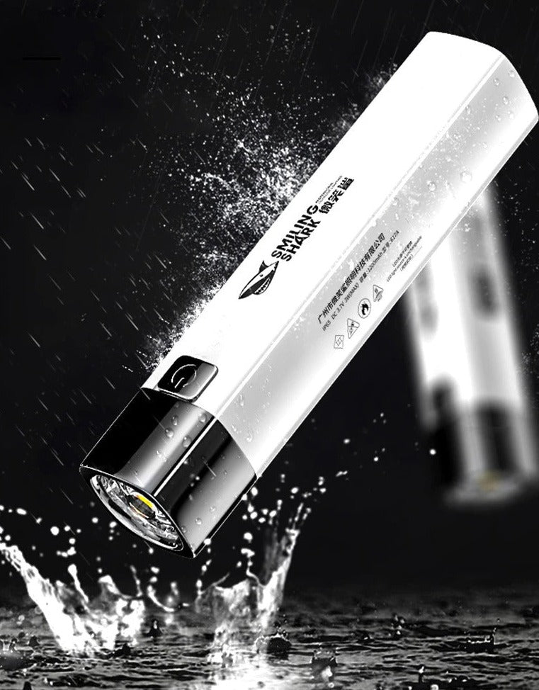 2 in 1 Flashlight External Battery