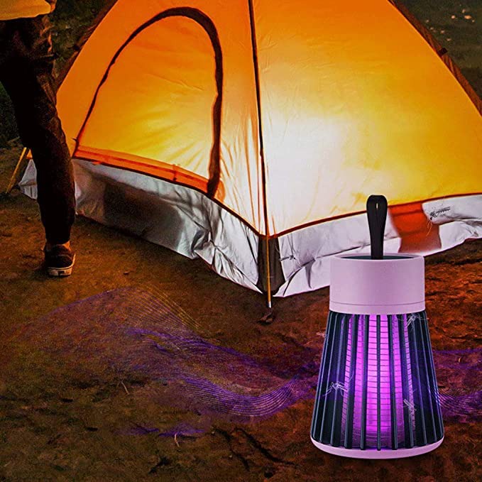 2x Portable mosquito lamp