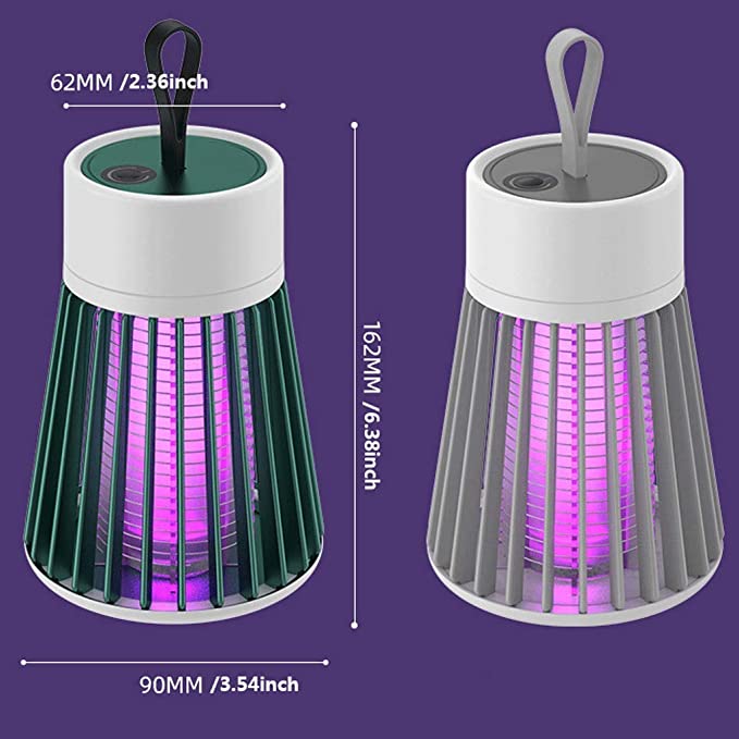 2x Portable mosquito lamp